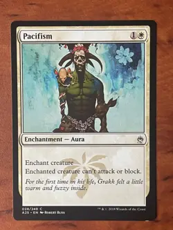 Pacifism MTG Magic the Gathering Card LP Lightly Played A25 - Image 1