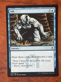 Sift MTG Magic the Gathering Card LP Lightly Played A25 - Image 1