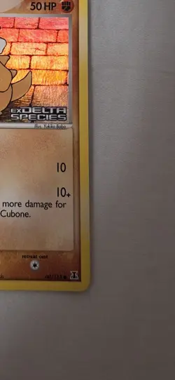 Pokemon TCG Cubone 60/113 EX Delta Species Holo Stamped 2005 NM (Near mint) - Image 5