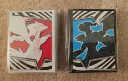 Black Bolt & White Flare Elite Trainer Box ETB Sleeve Set - Pokemon TCG 2025 - Image 1