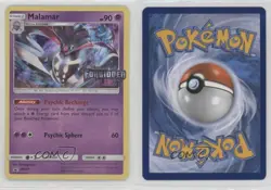 Malamar (Forbidden Light Stamp) Pokemon Sun & Moon Black Star Promo #SM117 7ba - Image 3