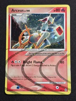 Arceus AR3 Platinum Arceus Holo Rare Pokemon - LP (Pics) - Image 1