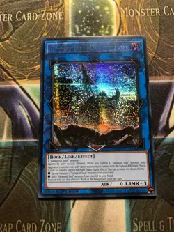 *** ROCK OF THE VANQUISHER *** PRISMATIC SECRET RARE MP24-EN141 MINT/NM YUGIOH! - Image 1