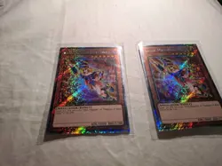 * DARK MAGICIAN GIRL * ALTERNATE ART PLATINUM SECRET RARE RA04-EN107 CT2 YUGIOH! - Image 1
