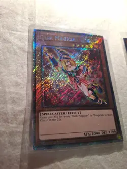 * DARK MAGICIAN GIRL * ALTERNATE ART PLATINUM SECRET RARE RA04-EN107 CT2 YUGIOH! - Image 2