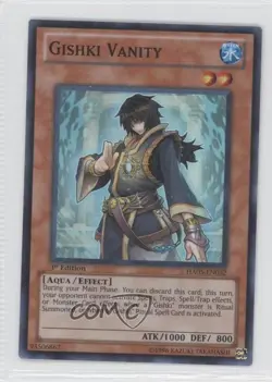 SR - Gishki Vanity 1st Ed. YuGiOh Hidden Arsenal 5: Steelswarm Invasion 0b5 - Image 1