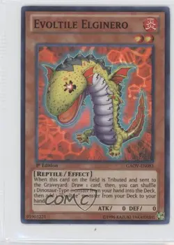 Evoltile Elginero 1st Ed. YuGiOh Galactic Overlord #GAOV-EN083 ic4 - Image 1