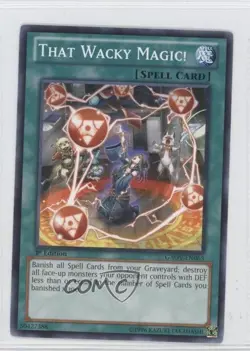 That Wacky Magic! 1st Ed. YuGiOh Galactic Overlord #GAOV-EN063 0a1 - Image 1