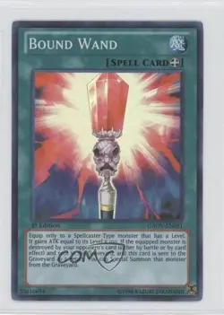 Bound Wand 1st Ed. YuGiOh Galactic Overlord #GAOV-EN051 0b2 - Image 1