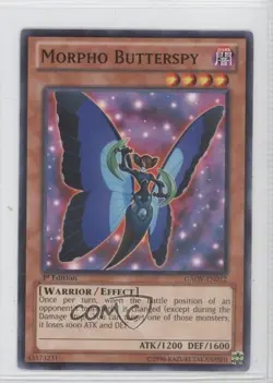 Morpho Butterspy 1st Ed. YuGiOh Galactic Overlord #GAOV-EN012 0a1 - Image 1
