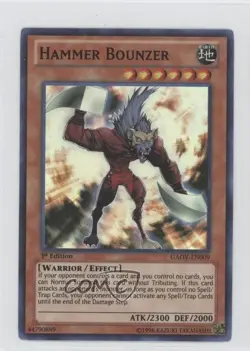Hammer Bounzer 1st Ed. YuGiOh Galactic Overlord #GAOV-EN009 0b2 - Image 1