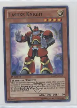 Tasuke Knight 1st Ed. YuGiOh Galactic Overlord #GAOV-EN004 3c7 - Image 1