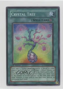 Crystal Tree 1st Ed. YuGiOh Jesse Anderson Duelist Pack #DP07-EN020 2009 0qn - Image 1