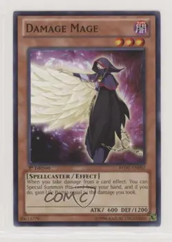 Damage Mage 1st Ed. YuGiOh Return of the Duelist #REDU-EN002 4y7 - Image 1