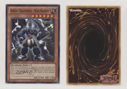 Heroic Challenger - War Hammer 1st Ed. YuGiOh Return of the Duelist 4y7 - Image 3