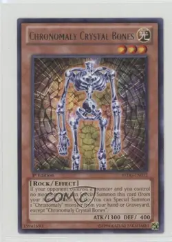 Chronomaly Crystal Bones 1st Ed. YuGiOh Return of the Duelist #REDU-EN012 0s5 - Image 1