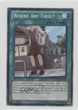 Where Arf ThouU 1st Ed. YuGiOh Return of the Duelist #REDU-EN062 gl9 - Image 1