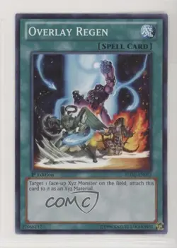 Overlay Regen 1st Ed. YuGiOh Return of the Duelist #REDU-EN052 4y7 - Image 1