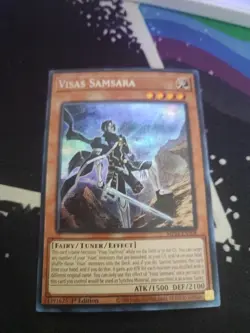 Yugioh Visas Samsara - MP24-EN108 - Prismatic Secret Rare - 1st Edition NM - Image 1