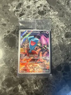 Team Rocket's Wobbuffet SVP203 Pokemon Center Stamp (Sealed) Destined Rivals - Image 1
