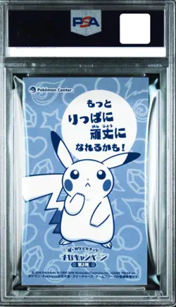 PSA 8 Pokemon Poncho Pikachu Sableye XY Promo Japanese Business Card - Image 2