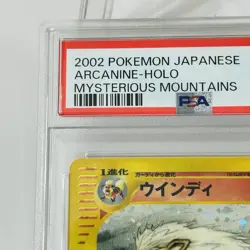 PSA 5 Arcanine 017/ Skyridge E-series Holo Rare Vintage Japanese Pokemon Card - Image 3