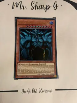 OBELISK DER PEINIGER - 1. AUFLAGE EGO1-DE001 DE Yu-Gi-OH! CARD ULTRA RARE HOLO** - Image 3