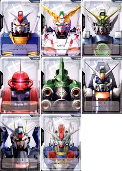 Gundam Card Game Newtype Rising GD01 Resource C Full Complete set of 8 Japanese - Image 1