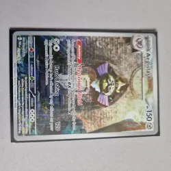 Pokemon TCG Aegislash 210/182 Paradox Rift Holo Card Illustration Rare - Image 1