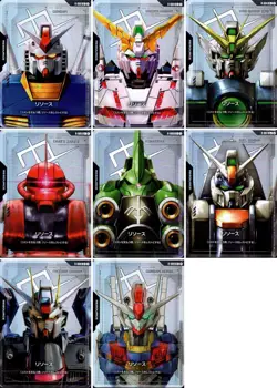 Gundam Card Game Newtype Rising GD01 Resource C+ Full Complete set of 8 Japanese - Image 1