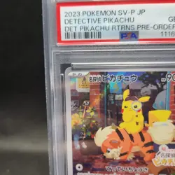 PSA 10 Pokemon Card Detective Pikachu 098/SV-P Nintendo Switch Promo Japanese - Image 5