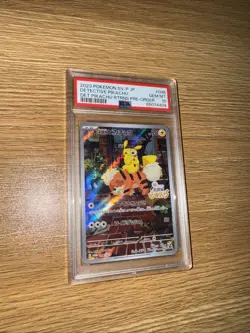 PSA 10 Pokemon Card Detective Pikachu 098/SV-P Nintendo Switch Promo Japanese - Image 1