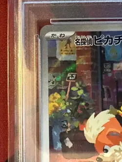 PSA 10 Pokemon Card Detective Pikachu 098/SV-P Nintendo Switch Promo Japanese - Image 3