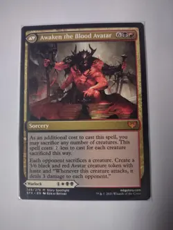 Extus, Oriq Overlord / Awaken the Blood Avatar Strixhaven MTG - Image 1