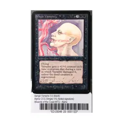 WOTC MtG Alpha Sengir Vampire (U) VG - Image 1