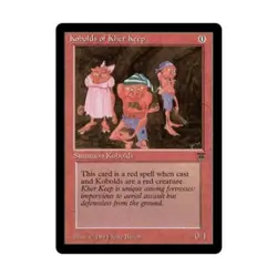 WOTC MtG Legends Kobolds of Kher Keep (C) EX - Image 1
