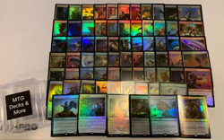 MTG Foil Collection - 70 Magic Cards: 1 Planeswalker, 5 Rares, Plus 64 More A... - Image 1