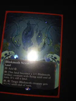MTG edge of eternities borderless blinkmoth nexus galaxy foil - Image 1