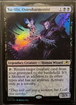 MTG Edge Of Eternities Xu-Ifit, Osteoharmonist Foil (Rare) - Image 1