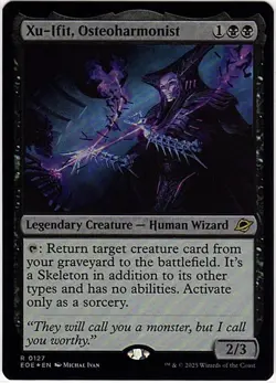 MTG Edge Of Eternities Xu-Ifit, Osteoharmonist Foil (Rare) - Image 2