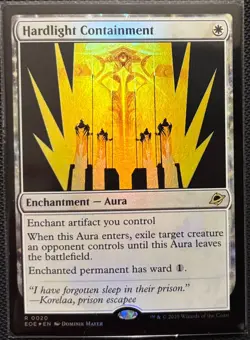 MTG Edge Of Eternities Hardlight Containment Foil (Rare) - Image 1