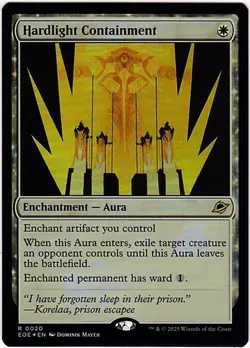 MTG Edge Of Eternities Hardlight Containment Foil (Rare) - Image 2