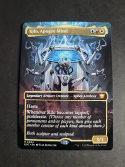 Kilo, Apogee Mind (Borderless) Mythic MTG Edge of Eternities Commander - Image 1