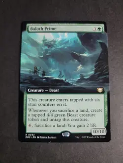Baloth Prime (Extended Art) Rare MTG Edge of Eternities Commander - Image 1