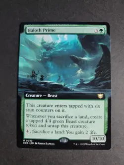 Baloth Prime (Extended Art) Rare MTG Edge of Eternities Commander - Image 1