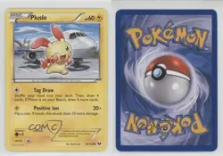 Plusle Pokemon Black & White Dark Explorers #39 fm0 - Image 3