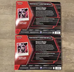 Pokemon TCG Team Rocket’s Mewtwo Ex Box Destined Rivals - BRAND NEW ✅ x2 BOTH - Image 2