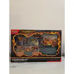 Pokemon Charizard Ex Special Collection Box with 5 Booster Packs Factory Sealed - Image 1