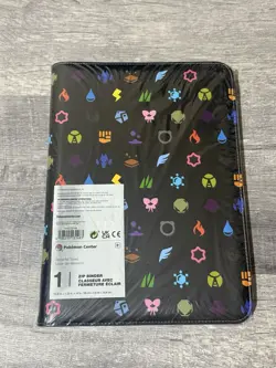 Pokemon Center Exclusive Elemental Types Zip Binder (BRAND NEW SEALED) - Image 1