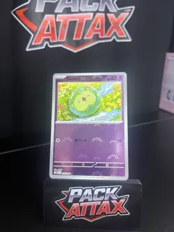 Pokemon TCG S&V Black Bolt Solosis 037/086 Pokeball Reverse Holo Rare - Image 1